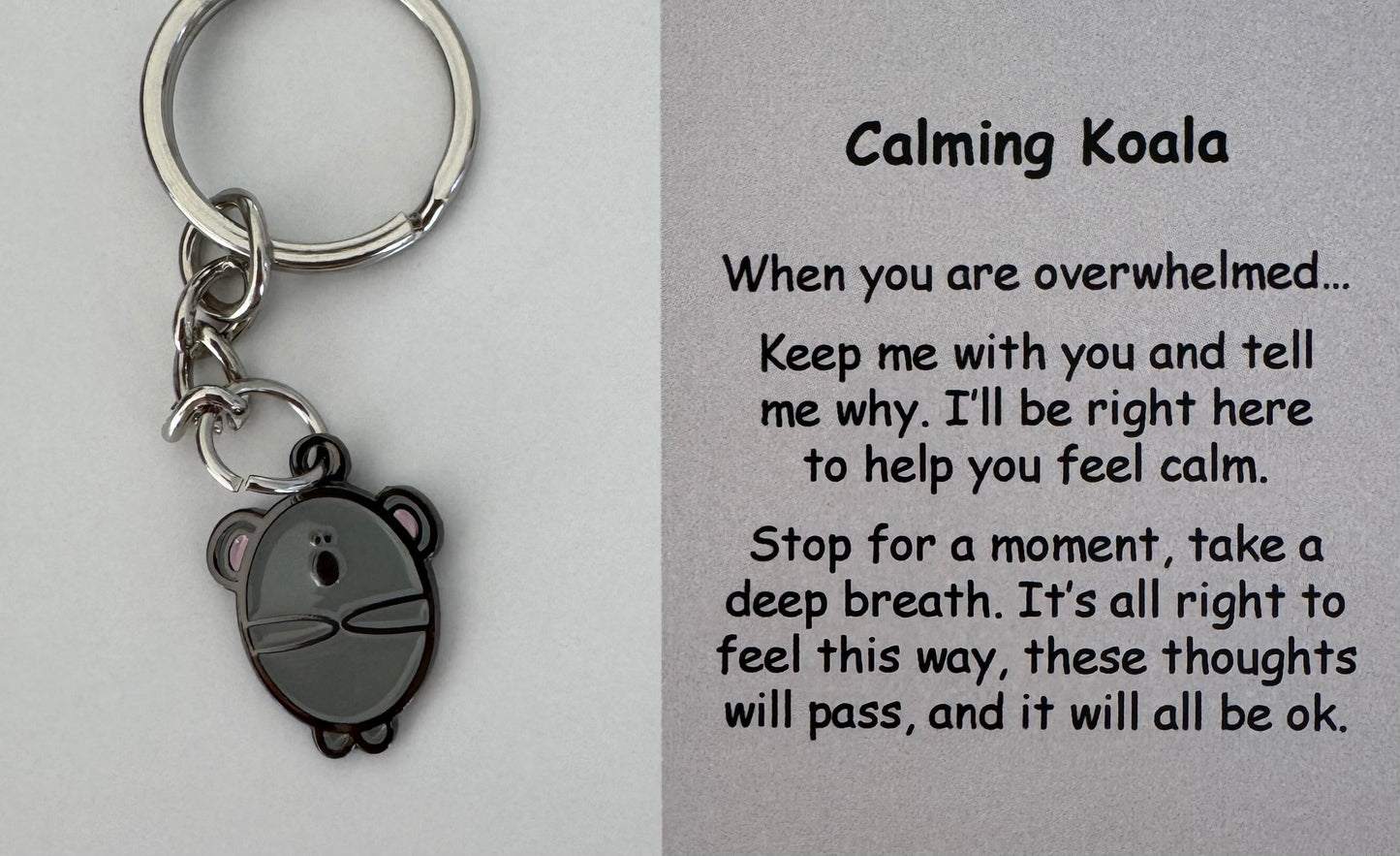 Calming Koala Keychain