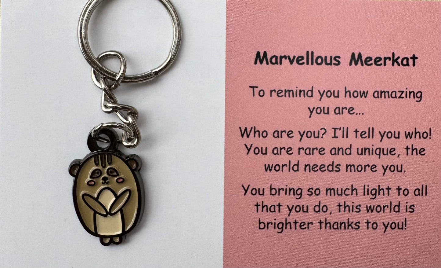 Marvellous Meerkat Keychain