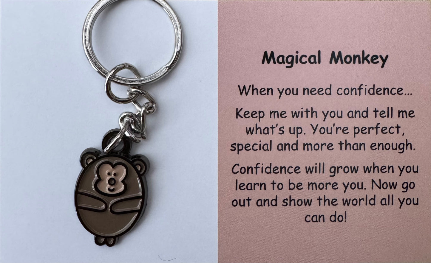 Magical Monkey Keychain