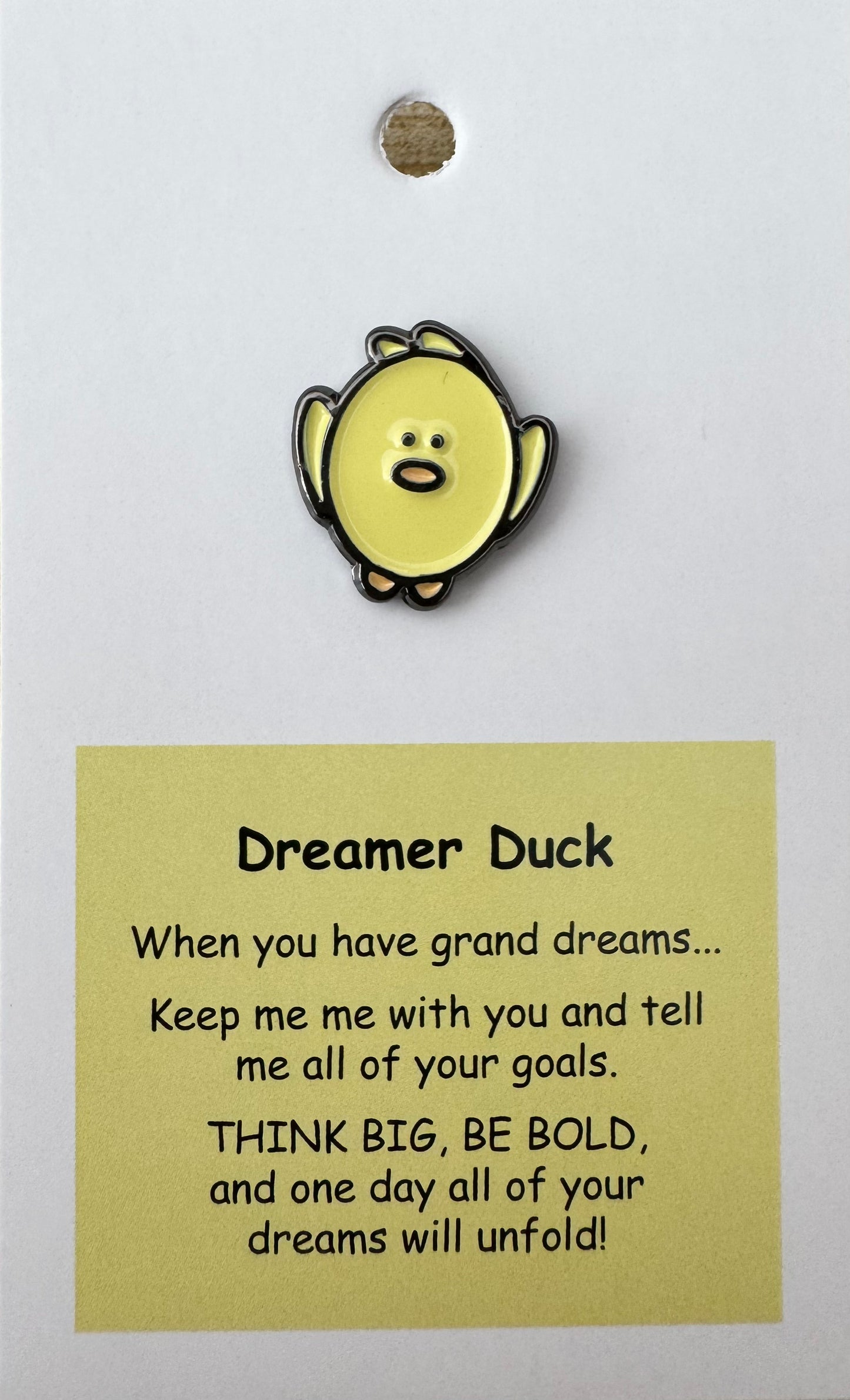 Dreamer Duck Pin For Hook Display