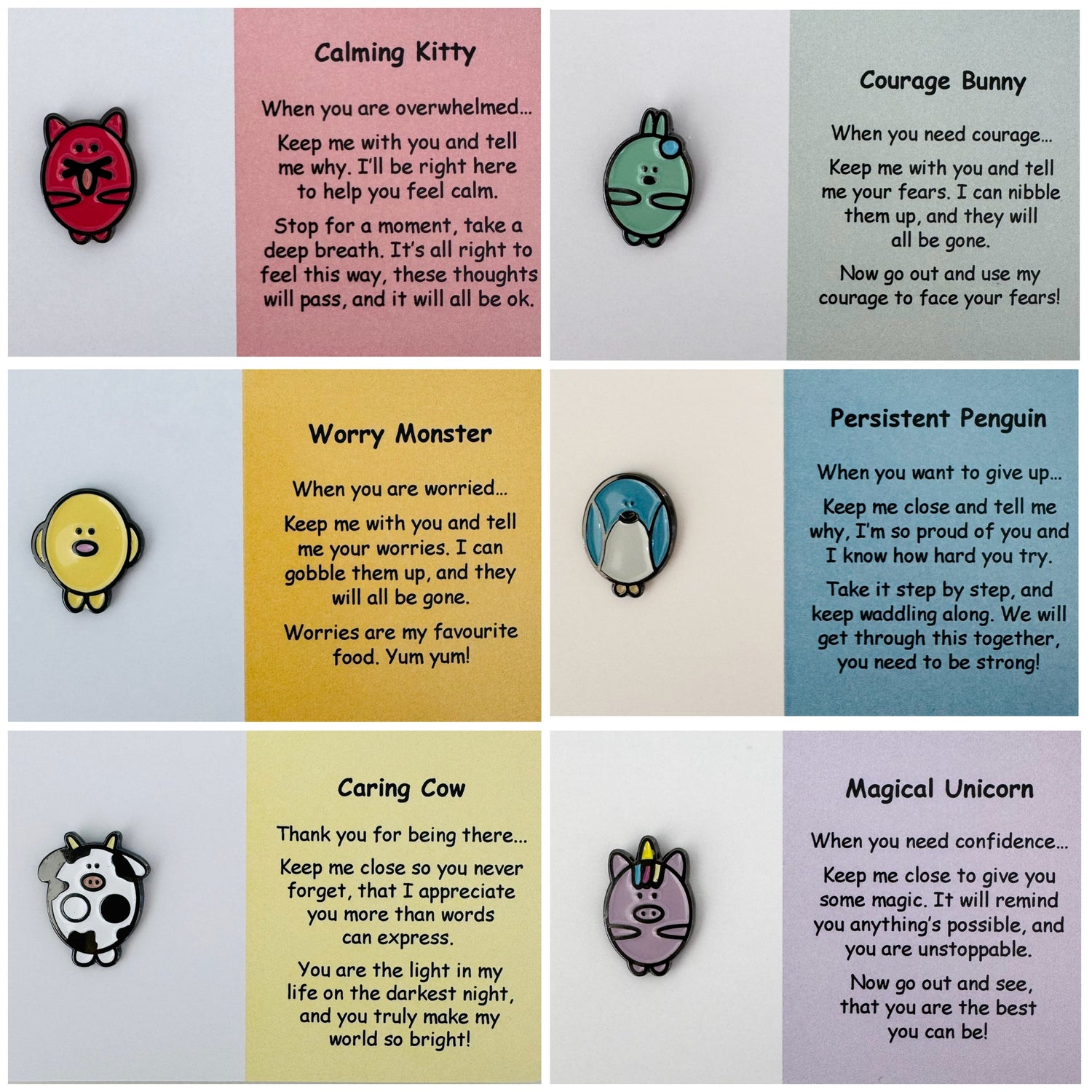 Pins Landscape Card Format