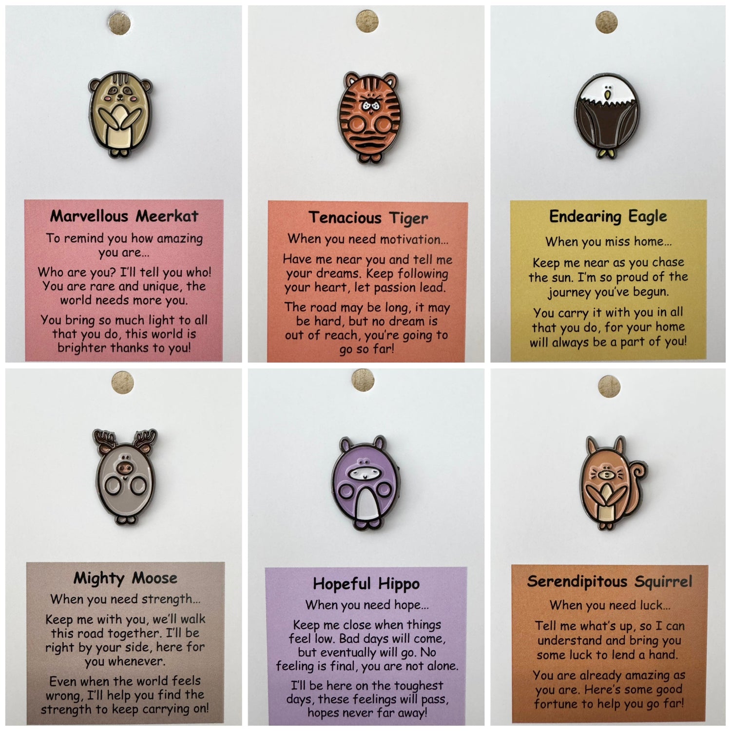 Pins Portrait Hook Card Format