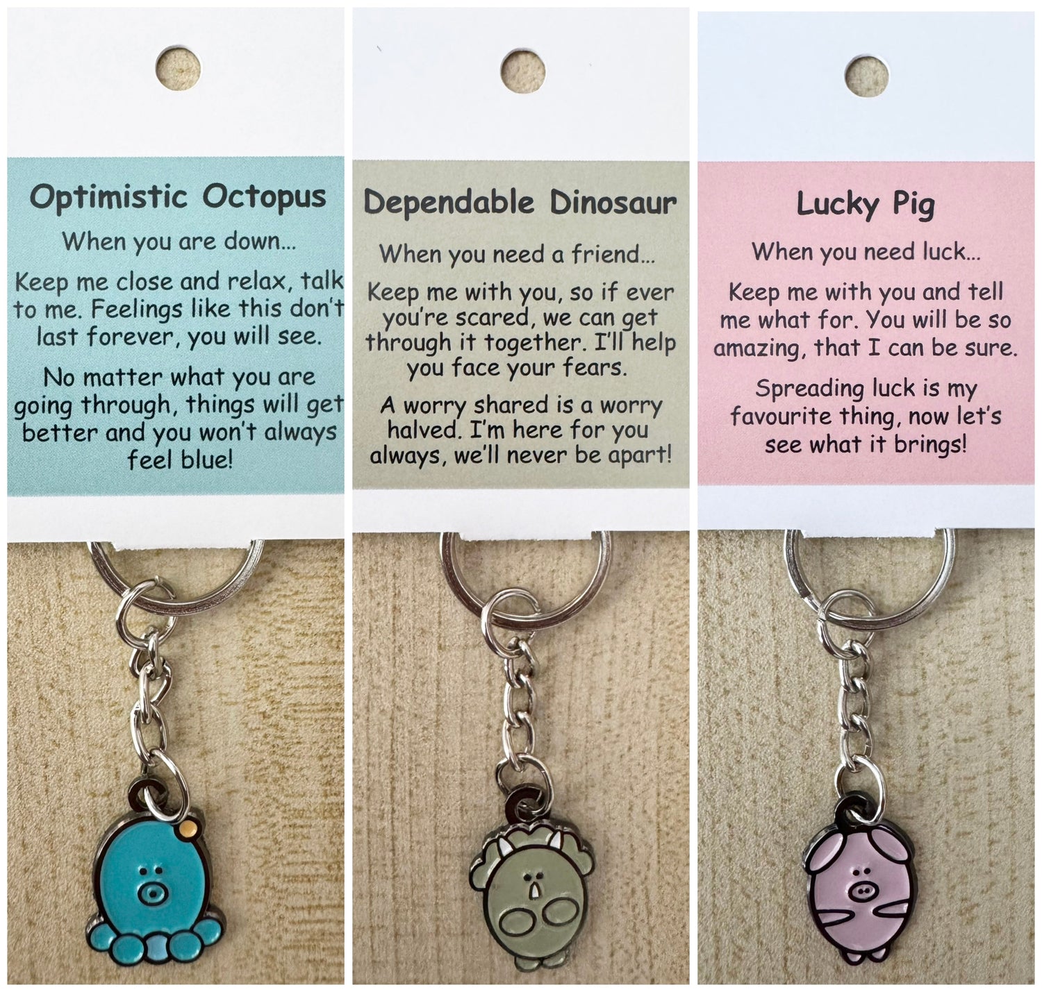Keychains Portrait Hook Card Format