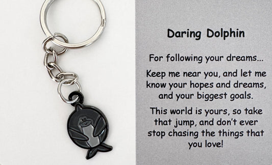 Daring Dolphin Keychain