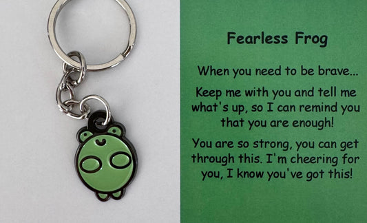 Fearless Frog Keychain
