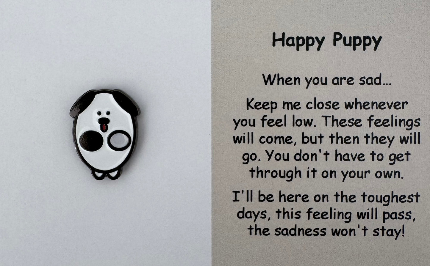 Happy Puppy Pin