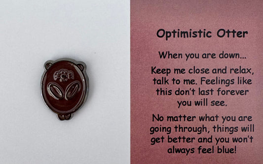Optimistic Otter Pin