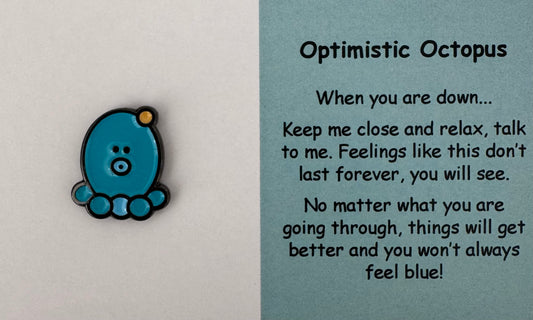 Optimistic Octopus Pin