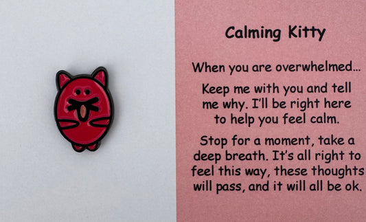 Calming Kitty Pin