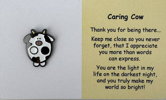 Caring Cow Pin