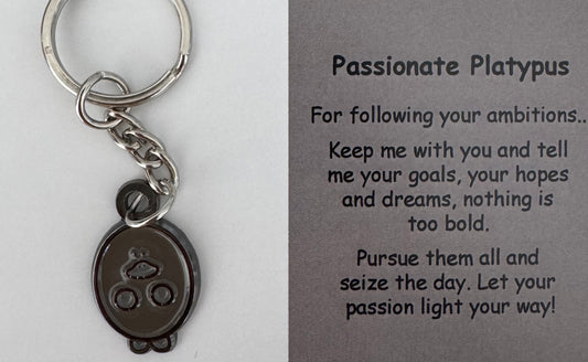 Passionate Platypus Keychain