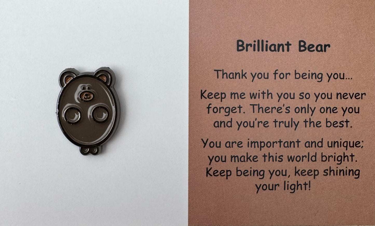 Brilliant Bear Pin