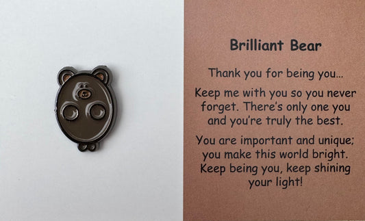 Brilliant Bear Pin