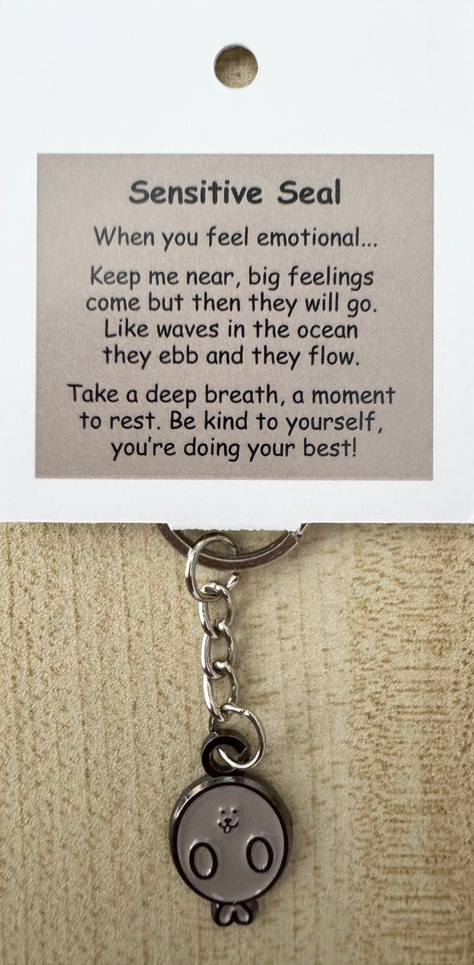 Sensitive Seal Keychain For Hook Display