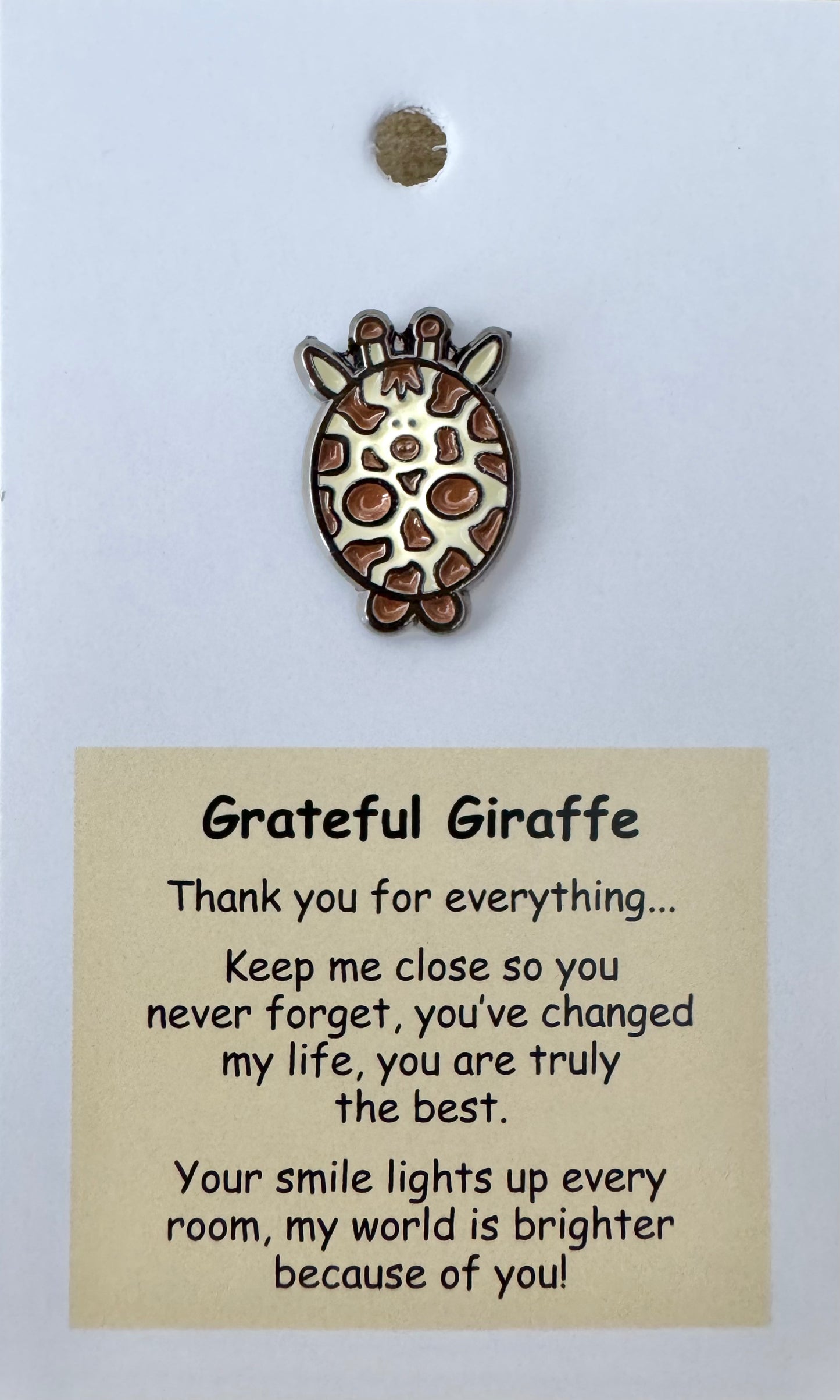 Grateful Giraffe For Hook Display