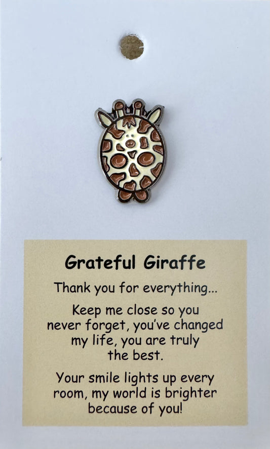 Grateful Giraffe For Hook Display